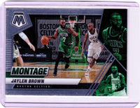 2020-21 Panini Mosaic - Montage #3 Jaylen Brown