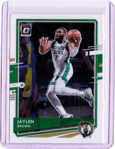 2020-21 Panini Donruss Optic #127 Jaylen Brown