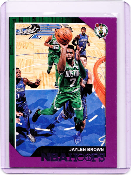 2018-19 Panini NBA Hoops - Purple #106 Jaylen Brown