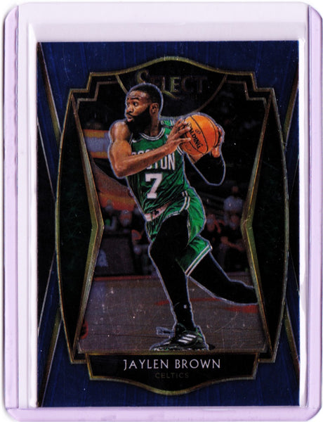 2020-21 Panini Select - Retail Blue #164 Premier Level - Jaylen Brown
