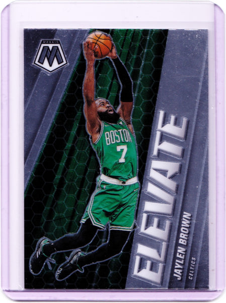 2020-21 Panini Mosaic - Elevate #8 Jaylen Brown