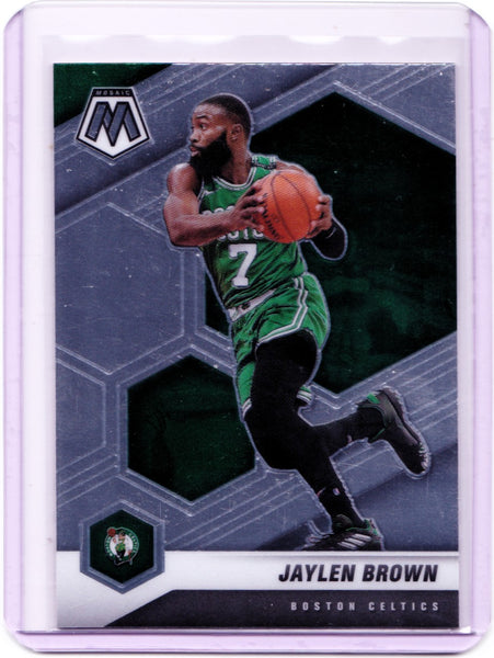 2020-21 Panini Mosaic #155 Jaylen Brown