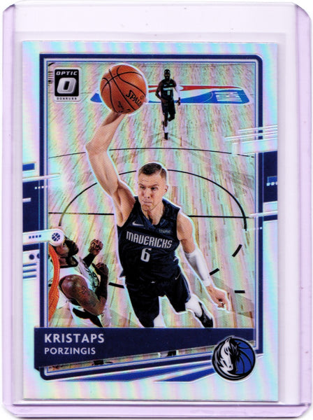 2020-21 Panini Donruss Optic - Holo Prizm #82 Kristaps Porzingis