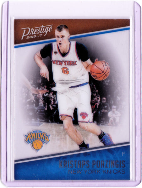 2016-17 Panini Prestige - Acetate Veterans #17 Kristaps Porzingis