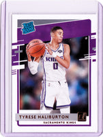 2020-21 Panini Donruss #231  Rated Rookies - Tyrese Haliburton