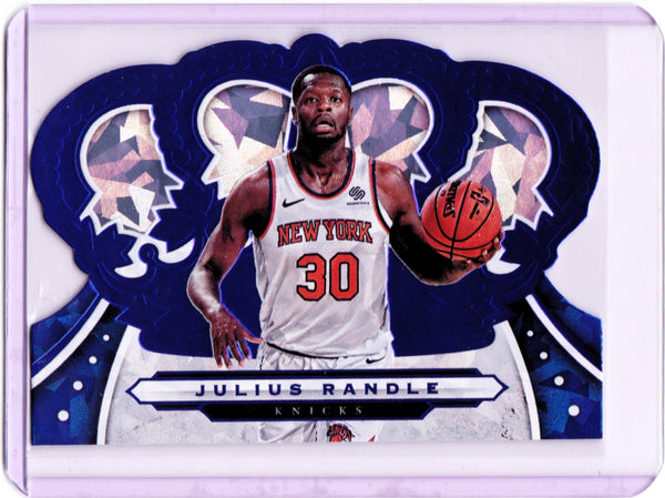 2019-20 Panini Crown Royale - Crystal Blue #100 Julius Randle /99