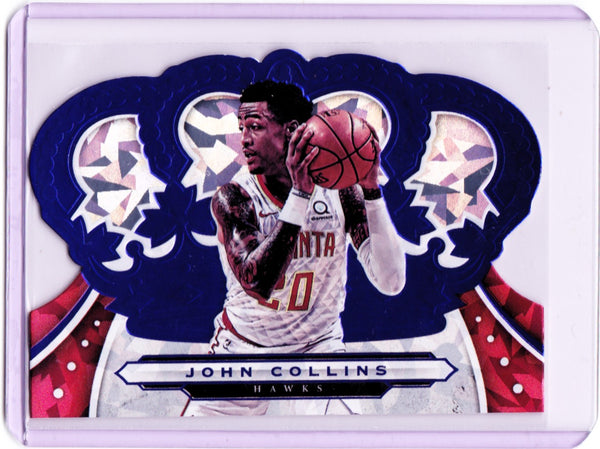 2019-20 Panini Crown Royale - Crystal Blue #63 John Collins /99