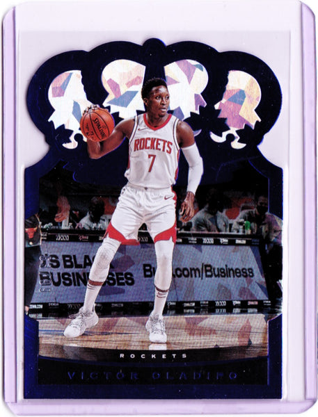 2020-21 Panini Crown Royale - Crystal Blue #8 Victor Oladipo /99