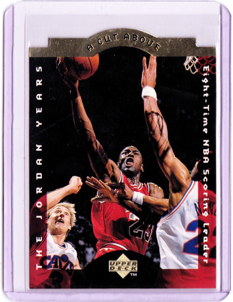 1996-97 Upper Deck Collector's Choice - A Cut Above: The Jordan Years #CA2 Michael Jordan