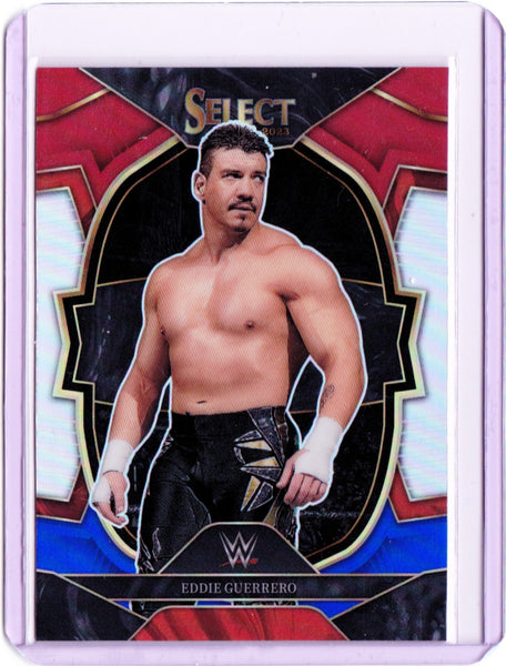 2023 Panini Select WWE - Red & Blue Prizm #29 Concourse - Eddie Guerrero