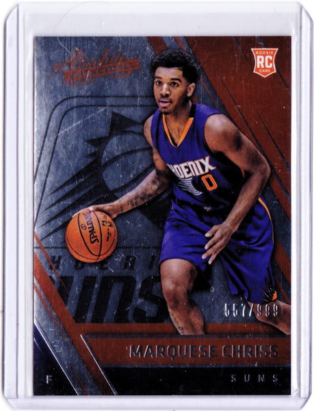 2016-17 Panini Absolute  #167  Rookies - Marquese Chriss /999