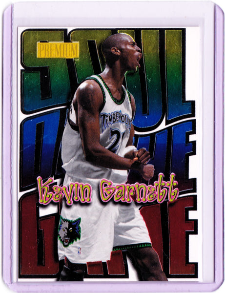 1998-99 Skybox Premium - Soul of the Game #7 SG Kevin Garnett