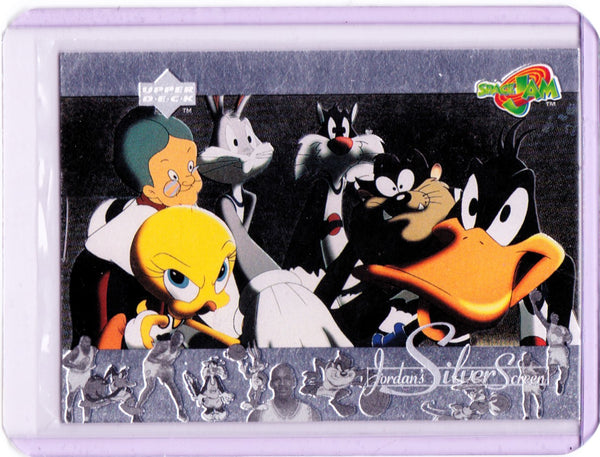 1996 Upper Deck Space Jam - Jordan's Silver Screen #JS3