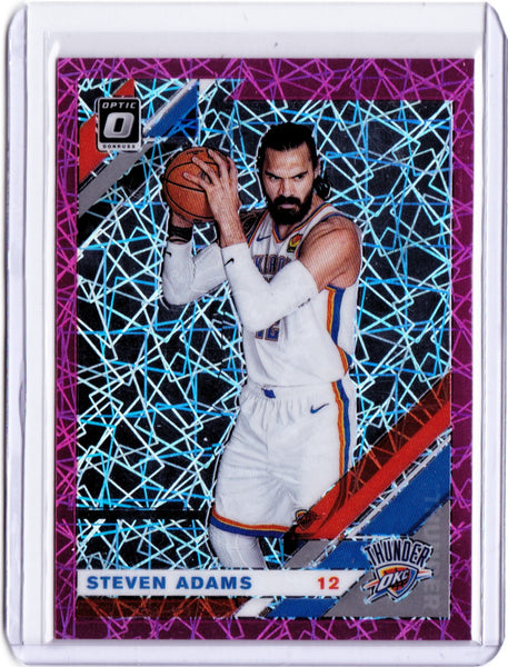 2019-20 Panini Donruss Optic - Pink Velocity Prizm #123 Steven Adams /79