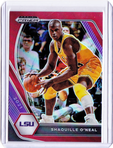 2021-22 Panini Prizm Draft Picks - Red Prizm #84 Shaquille O'Neal /299