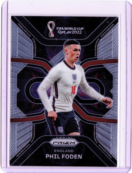 2022 Panini Prizm World Cup Qatar - Phenomenon #32 Phil Foden