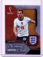 2022 Panini Prizm World Cup Qatar - Scorers Club #20 Harry Kane