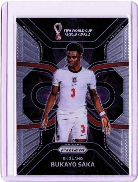 2022 Panini Prizm World Cup Qatar - Phenomenon #9 Bukayo Saka