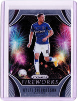 2020-21 Panini Prizm Premier League - Fireworks #8 Gylfi Sigurdsson