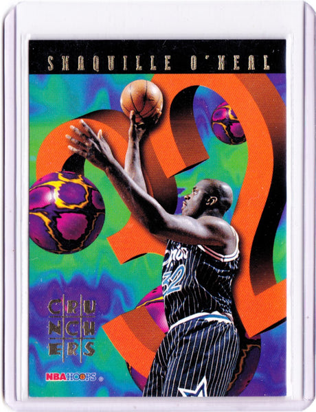 1995-96 NBA Hoops - # Crunchers #2 - Shaquille O'Neal