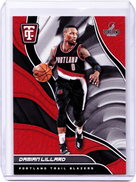 2017-18 Panini Totally Certified #21 Damian Lillard