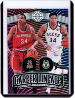 2019-20 Panini Illusions - Career Lineage #11 Giannis Antetokounmpo