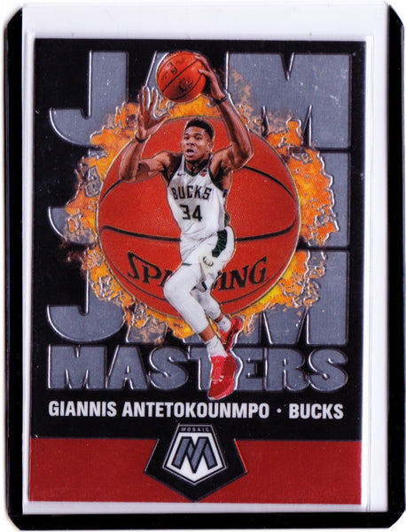 2019-20 Panini Mosaic - Jam Masters #19 Giannis Antetokounmpo