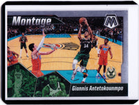 2019-20 Panini Mosaic - Montage #15 Giannis Antetokounmpo