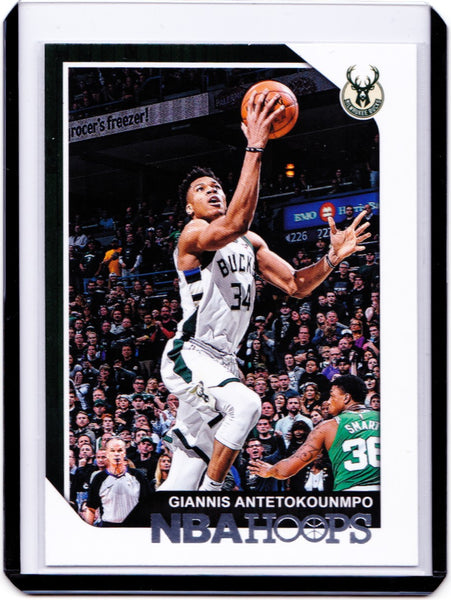 2018-19 Panini NBA Hoops #4 Giannis Antetokounmpo
