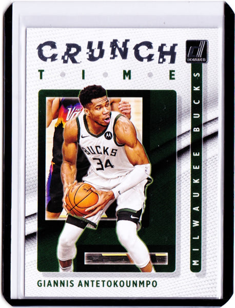 2021-22 Panini Donruss - Crunch Time #4 Giannis Antetokounmpo