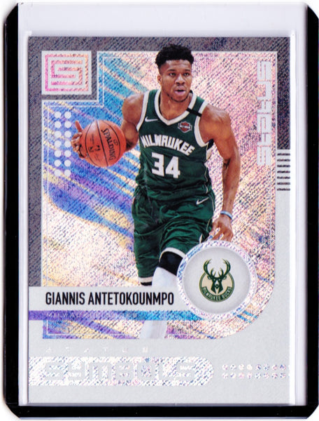 2019-20 Panini Status - Tmall Status Symbols #4 Giannis Antetokounmpo