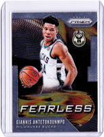 2019-20 Panini Prizm - Fearless #7 Giannis Antetokounmpo