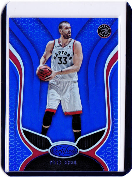 2019-20 Panini Certified - Mirror Blue #97 Marc Gasol