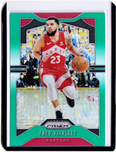 2019-20 Panini Prizm - Green Prizm #157 Fred VanVleet