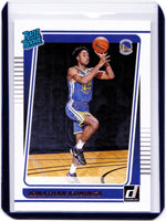 2021-22 Panini Donruss #240  Rated Rookie - Jonathan Kuminga