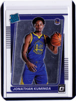 2021-22 Panini Donruss Optic #190  Rated Rookie - Jonathan Kuminga