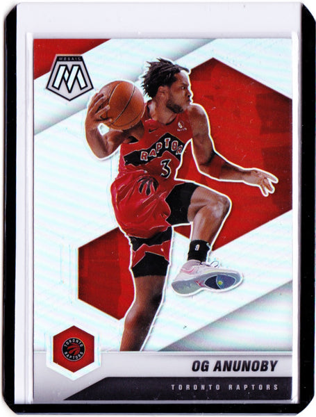 2020-21 Panini Mosaic - Silver Prizm #190 OG Anunoby