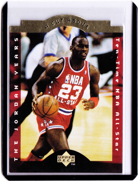 1996-97 Upper Deck Collector's Choice - A Cut Above: The Jordan Years #CA5 Michael Jordan
