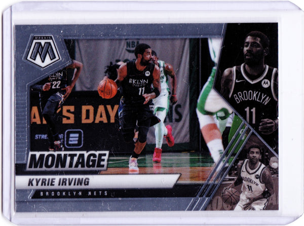 2020-21 Panini Mosaic - Montage #13 Kyrie Irving