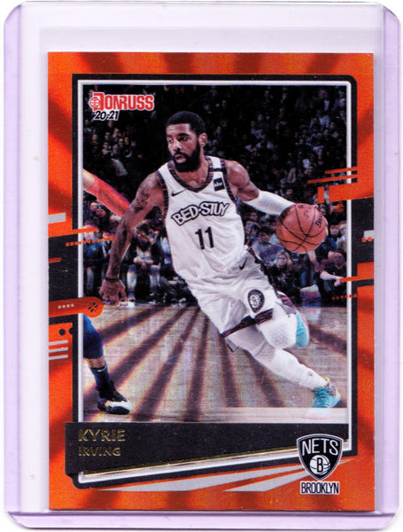 2020-21 Panini Donruss - Orange Laser #59 Kyrie Irving