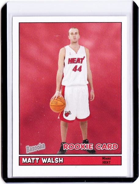 2005-06 Topps Bazooka #214 Matt Walsh RC