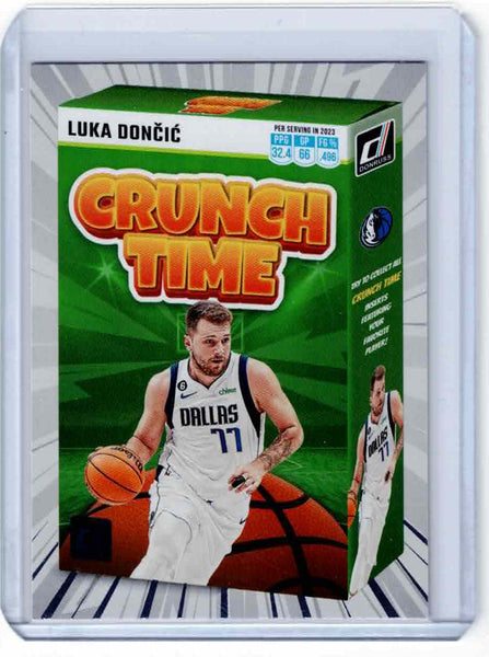 2023-24 Panini Donruss - Crunch Time #1 Luka Doncic