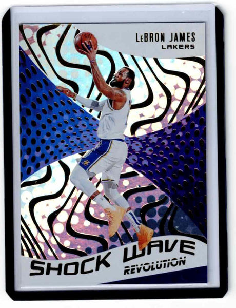 2020-21 Panini Revolution - Shock Wave #23 LeBron James