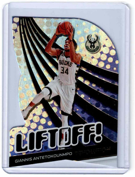 2020-21 Panini Revolution - Liftoff! #10 Giannis Antetokounmpo