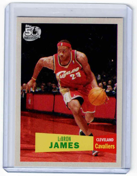 2007-08 Topps 1957-58 Variations #23 LeBron James