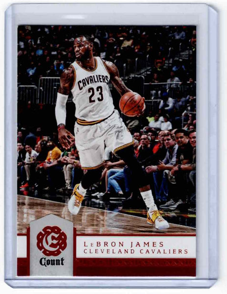 2016-17 Panini Excalibur Count #31 LeBron James