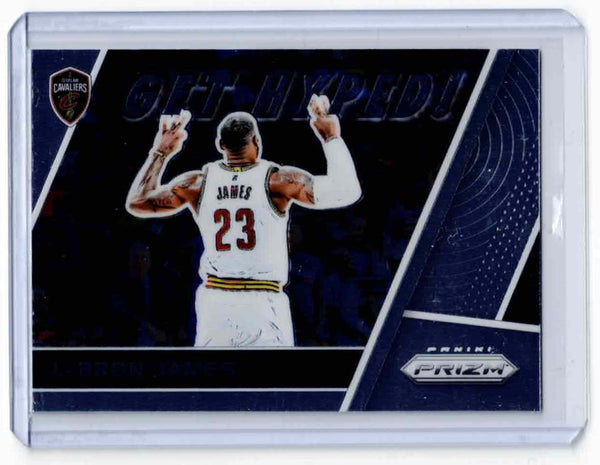 2017-18 Panini Prizm - Get Hyped! #GH-LJ - LeBron James