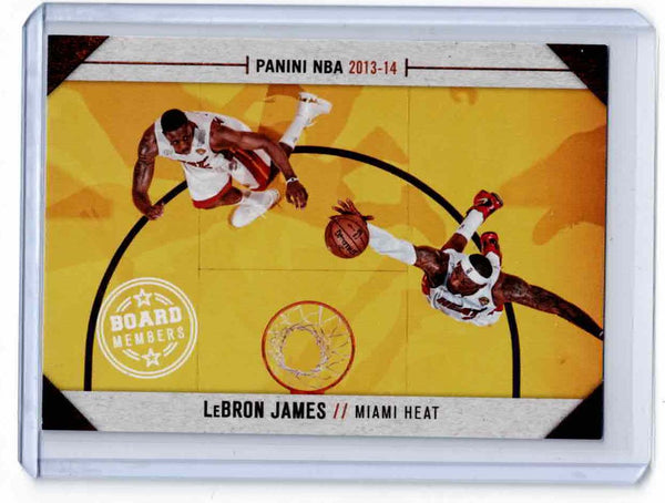 2013-14 NBA Hoops - Board Members #20 LeBron James