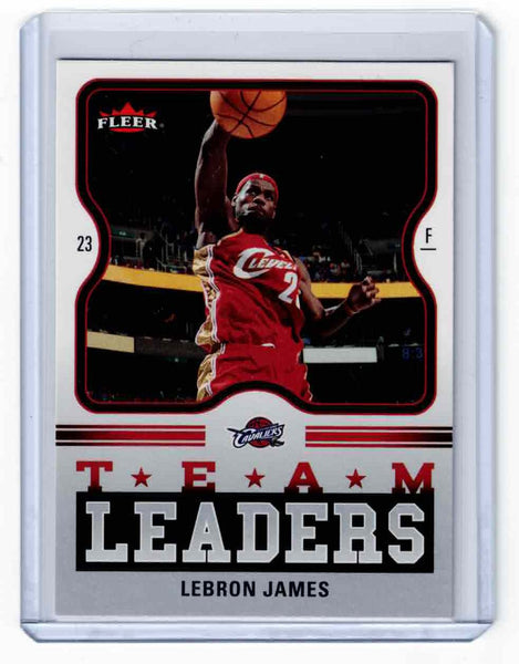 2006-07 Fleer - Team Leaders #TL-LJ LeBron James