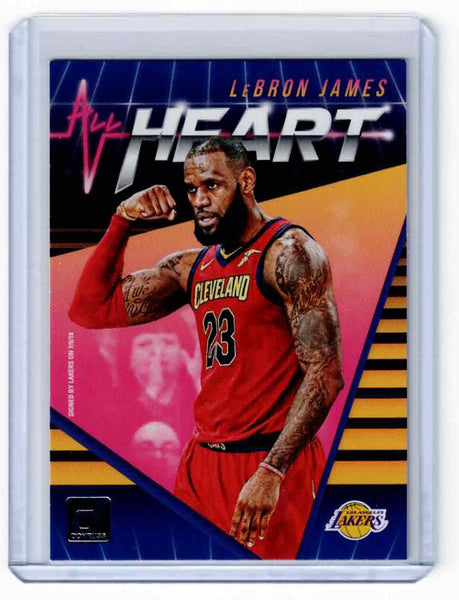 2018-19 Panini Donruss - All Heart #13 LeBron James